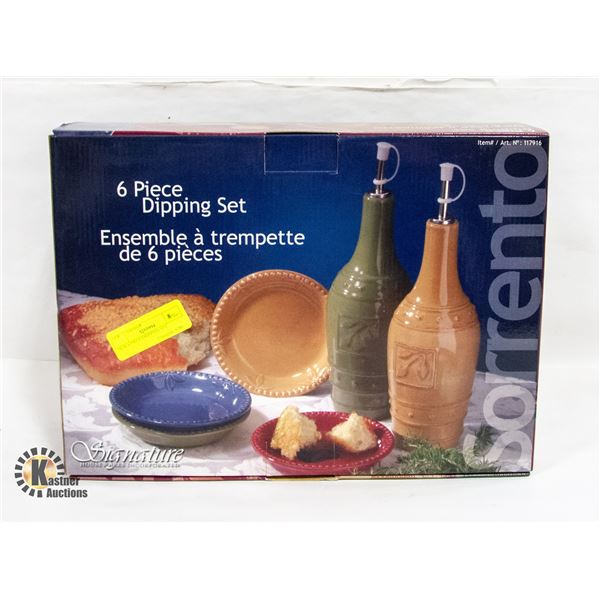 NEW 6 PIECE DRIPPING SET