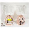 Image 1 : NEW COPPER WIRE TABLE LAMPS - SET OF 2