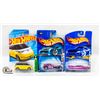 Image 1 : 3 NEW SEALED HOTWHEELS (ALL DIFFERENT)