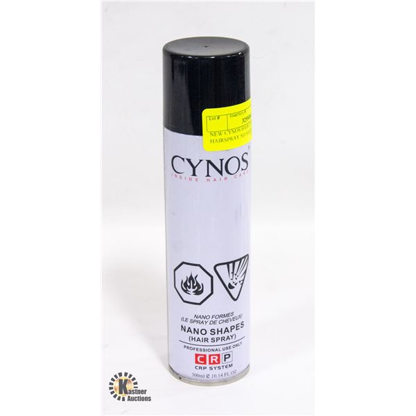 NEW CYNOS HAIR CARE 300ML HAIRSPRAY NO SHIPPING