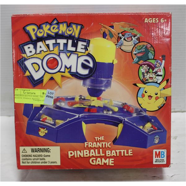 POKEMON BATTLE DOME, THE FRANTIC PINBALL BATTLE