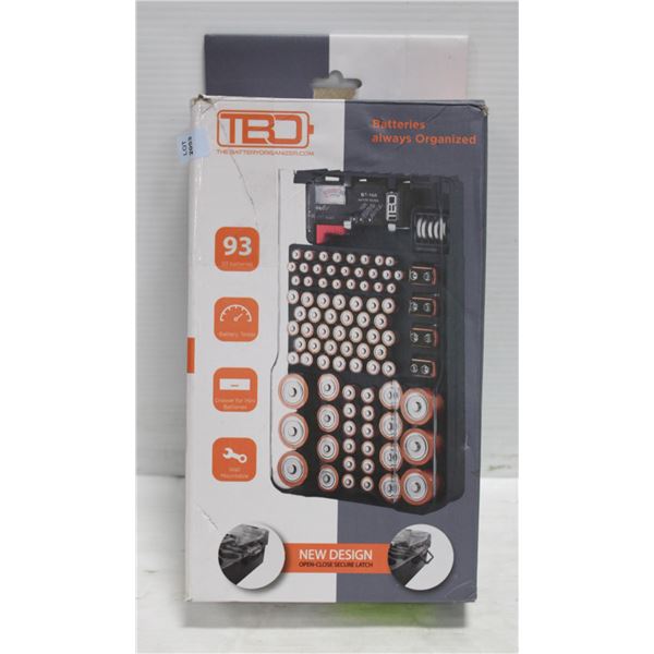 TBD BATTERY ORGANIZER IN AN ORIGINAL BOX