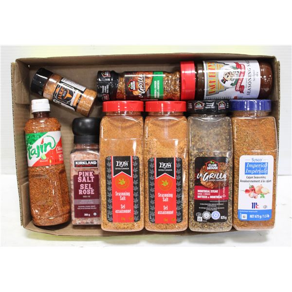 FLAT OF SPICES
