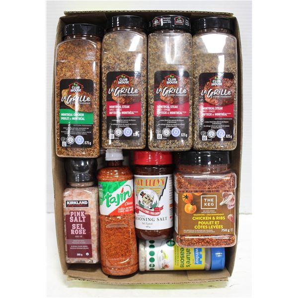 FLAT OF SPICES
