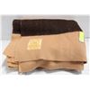 Image 1 : VINTAGE HUDSON BAY POINT BLANKET 100% WOOL