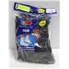 Image 1 : BLACK CREW SOCKS 12-16 SIZE 6-PACK FRUIT OF