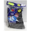 Image 1 : BLACK CREW SOCKS 12-16 SIZE 6-PACK FRUIT OF