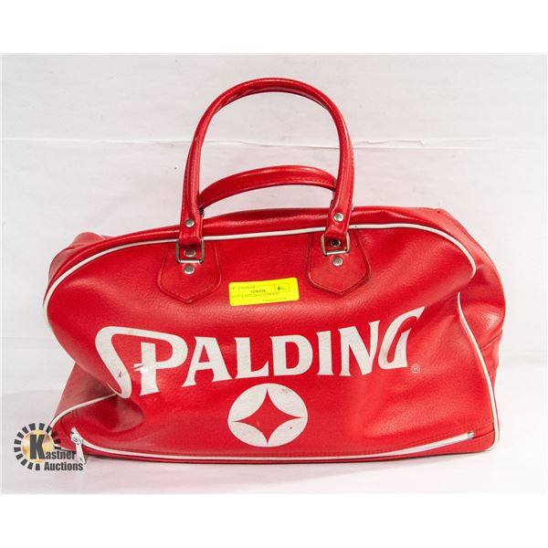 VINTAGE SPALDING GYM BAG
