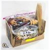 Image 1 : BOX WITH 2.8 LBS. OF JEWELRY, FULL SET OF