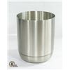 SMALL METAL PLANTER/G-CAN PEWTER STAMPED 95% ETAIN