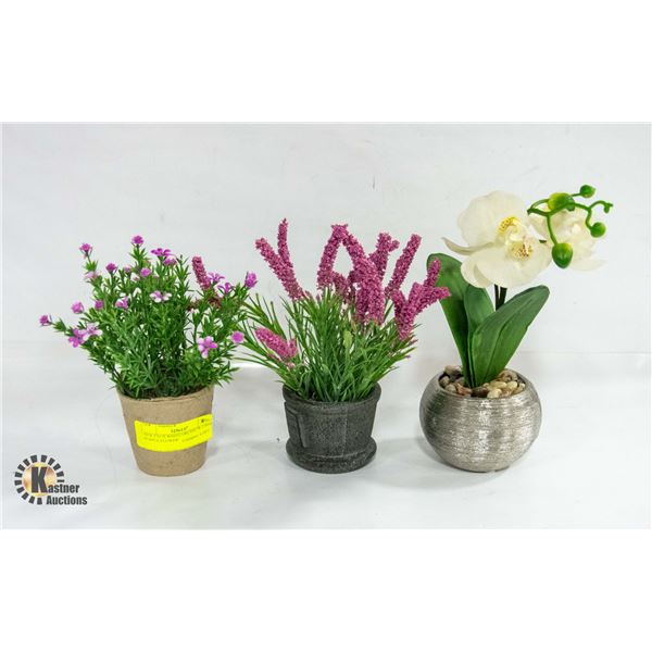 NEW FAUX POTTED PLANTS