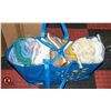 Image 1 : IKEA LARGE BAG FILLED WITH SCRAP FABRICS