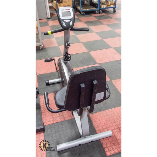 HEALTH RIDER H20X BIKE