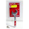 Image 1 : NEW MILWAUKEE WIDE JAW ADJUSTABLE WRENCH 8 INCH