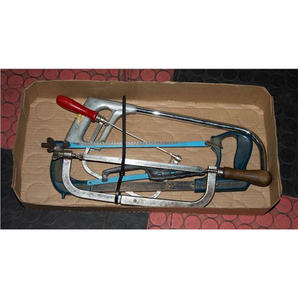 LOT OF VINTAGE HACKSAWS