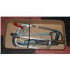 Image 1 : LOT OF VINTAGE HACKSAWS