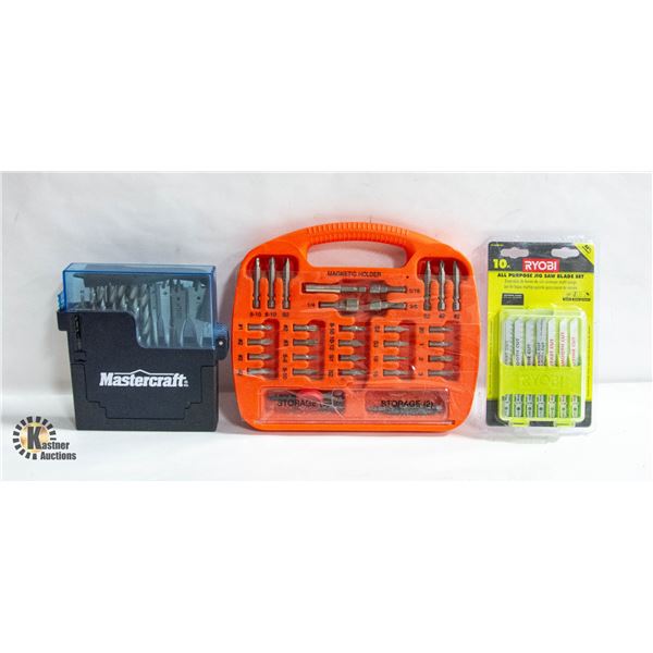 SEALED RYOBI 10 PC ALL PURPOSE JIG SAW