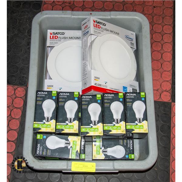12 NEW NOMA LED DIMMABLE SOFT WHITE LIGHT