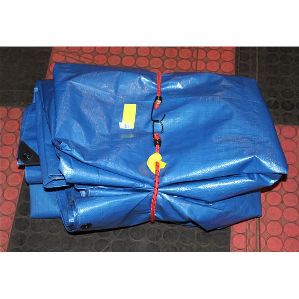 BLUE TARP L-15FT 5.5 IN X W-11FT 8.5 IN APPROX