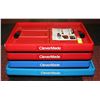 Image 1 : FOUR COLLAPSIBLE CLEVER CRATES - 3 X 42L, 1 X 62L