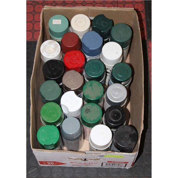 LARGE LOT OF SPRAY PAINT (FULL)