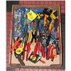 Image 1 : LOT OF WRENCHES, PLYERS, & TOOLS