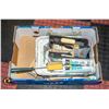Image 1 : ASSORTED PAINTING SUPPLIES USED AND UNUSED