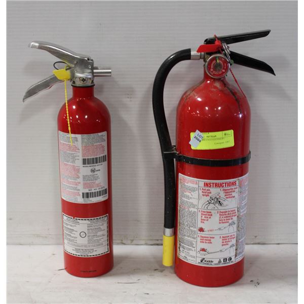 LOT OF FIRE EXTINGUISHERS