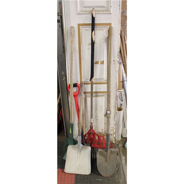 6 GARDEN TOOLS