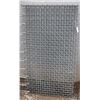 Image 1 : SET OF TWO 48" X 28" HIGH CARBON STEEL SCREENS