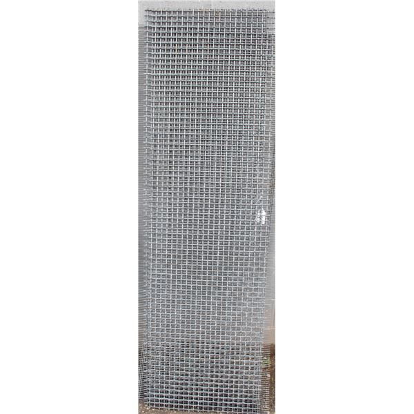 SET OF TWO 78" X 23" HIGH CARBON STEEL SCREENS