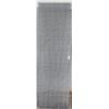 Image 1 : SET OF TWO 78" X 23" HIGH CARBON STEEL SCREENS