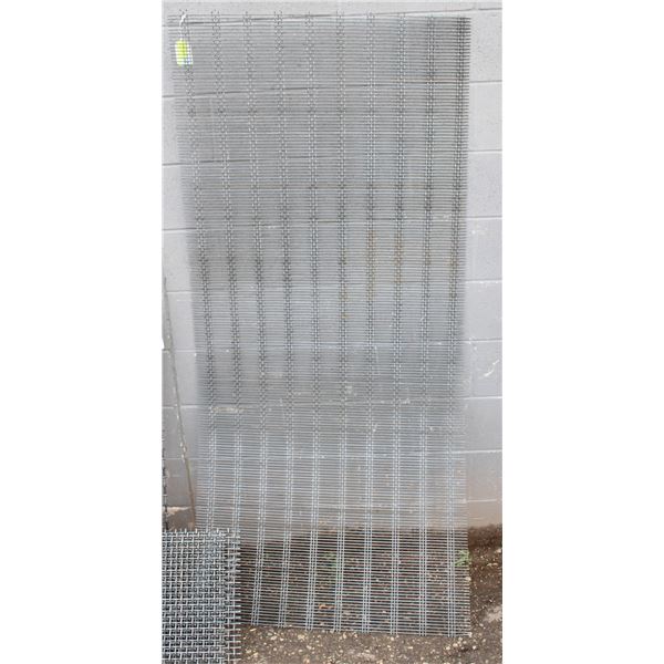 77" X 35" HIGH CARBON STEEL SCREEN