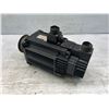 Image 2 : Yaskawa #SGMG-13AWW-NJ15 AC Servo Motor w/Encoder: UTMAH-B12DA (Bent Connectors)