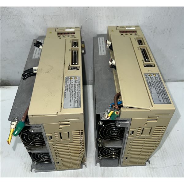 (2) Yaskawa #SGDH-20AE ServoPack Drives