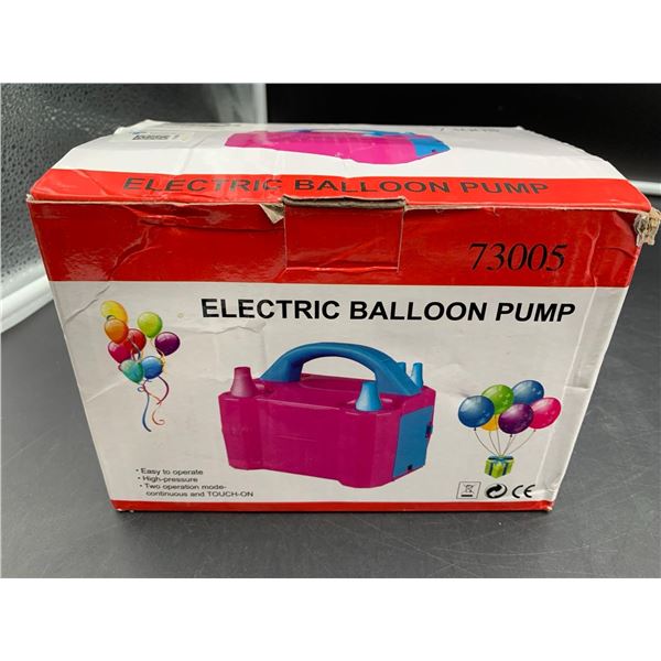Electric Balloon Pump with Two Operation Mode-Continuous and Touch-on