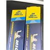 Image 1 : Michelin Premium Infused Rubber Windshield Wipers (2 x 20)