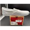 Image 3 : Van's Classic Canvas Slip-on's (Women 9.5, Men's 8) True White