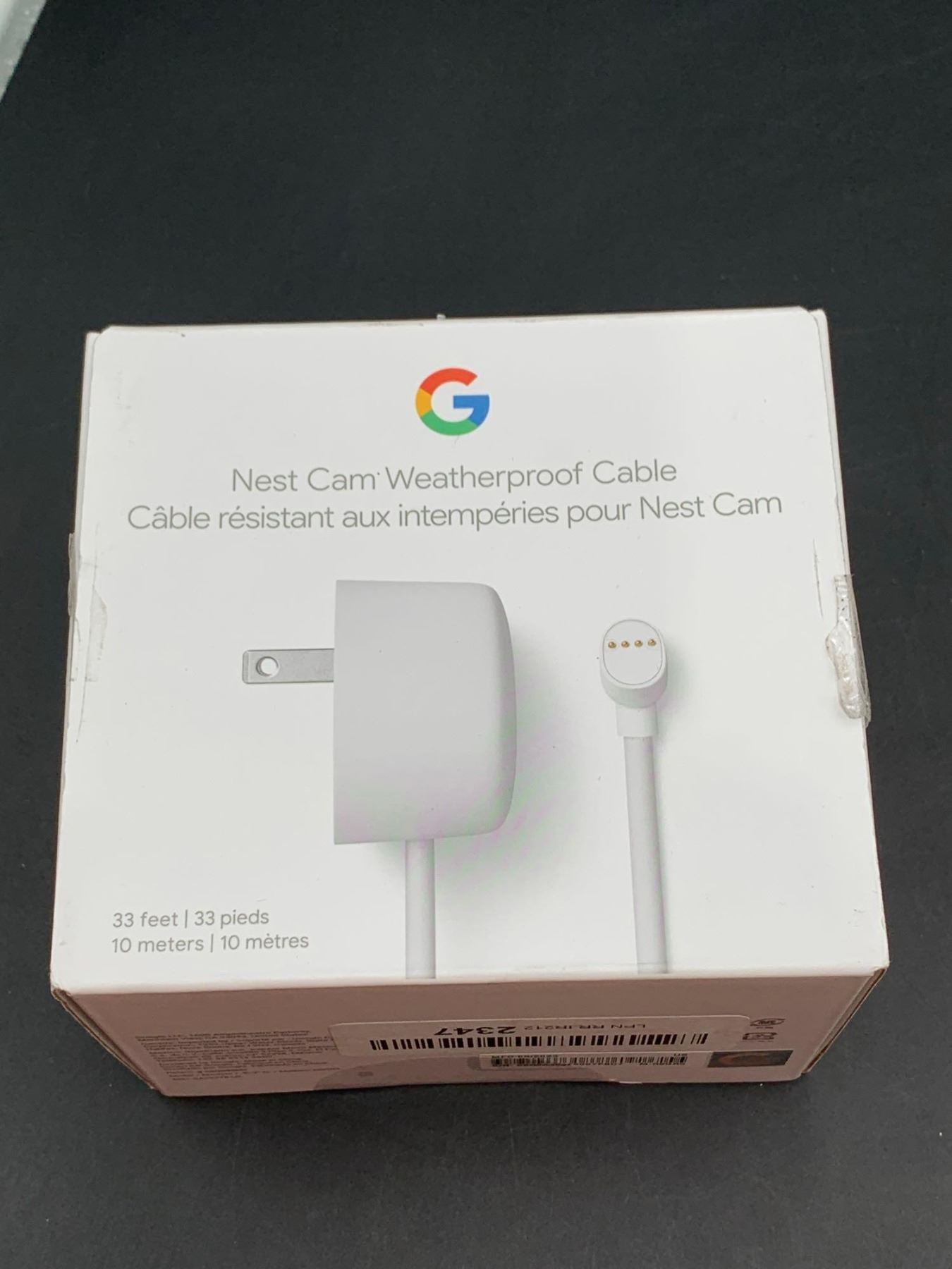 Cable Nest Google Nest Cam Weatherproof Cable 33ft