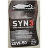 Image 2 : Syn3 Full Synthetic Motorcycle Lubricant SAE 20W-50 (2 x 1L)