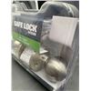 Image 3 : Weiser Safe Lock Hall & Closet Knob for Standard Doors