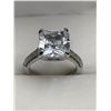 Image 1 : V. Wang Styled Princess Cut Ladies 1.0 Carat Solitaire engagement ring