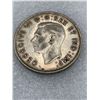 Image 1 : Vintage Canada 1941 King George VI Silver Half Dollar