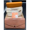 Image 2 : Louis Vuitton Calf Leather Pink Clutch in Box
