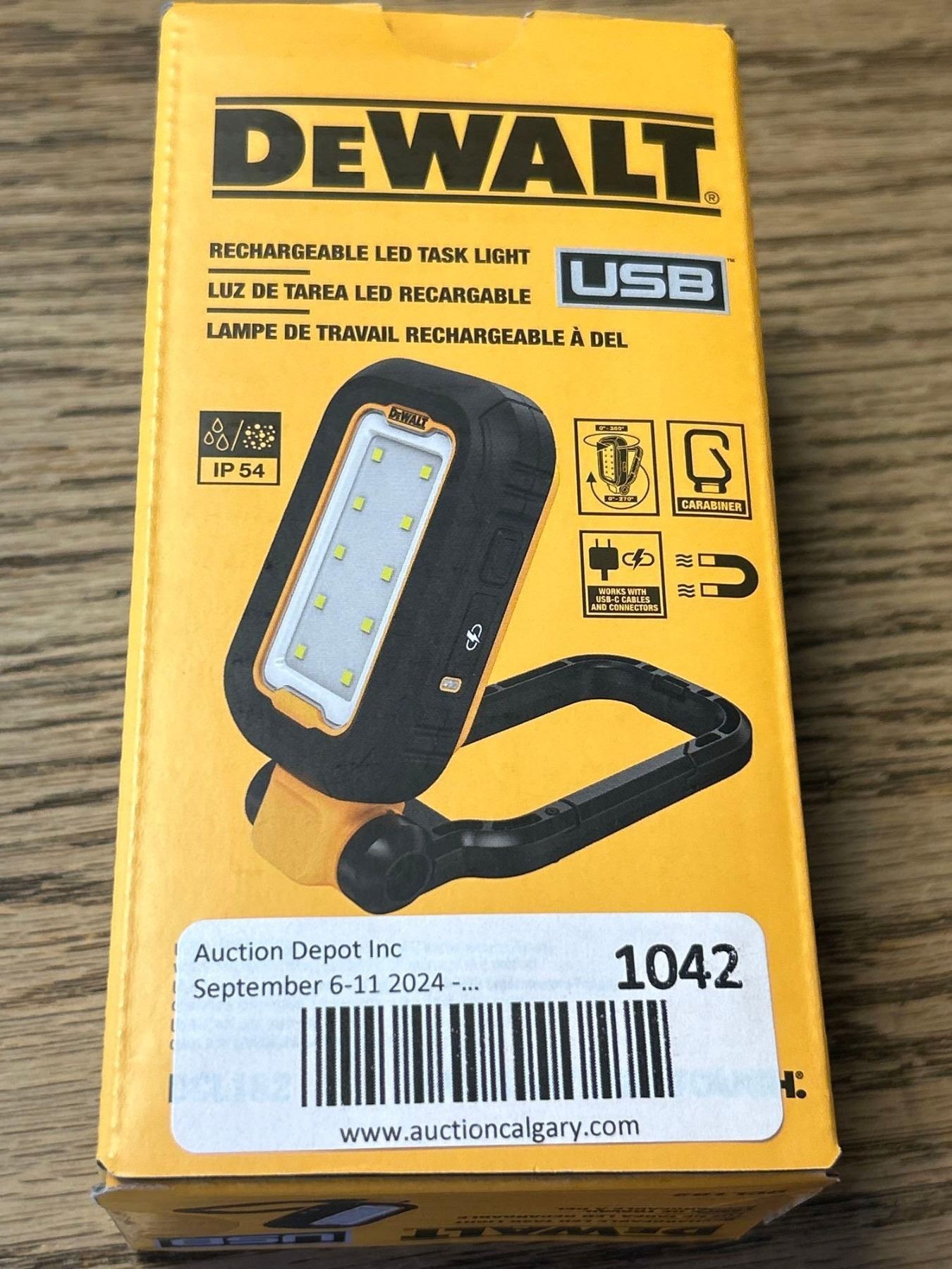 Dewalt LED USBRechargable Task Light