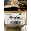 Image 4 : Allways Tools Round Point Safety Utility Blades KBS100 100per pack x's 25 Packages