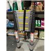 Image 2 : Telescopic Ladder 15FT,  Aluminum Telescoping Ladder with Non-Slip Feet, Portable Lightweight Foldab