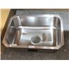 Image 1 : Stainless Steel Single Bowl Sink 21" x 15.5" x 7" Inside Measurement