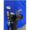 Image 2 : Men's Right Handed Golf Clubs with Bag and Golf Umbrella