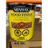 Image 2 : Minwax Wood Finish Penetrating Stain Semi-Transparent Special Walnut 4 x 946ml